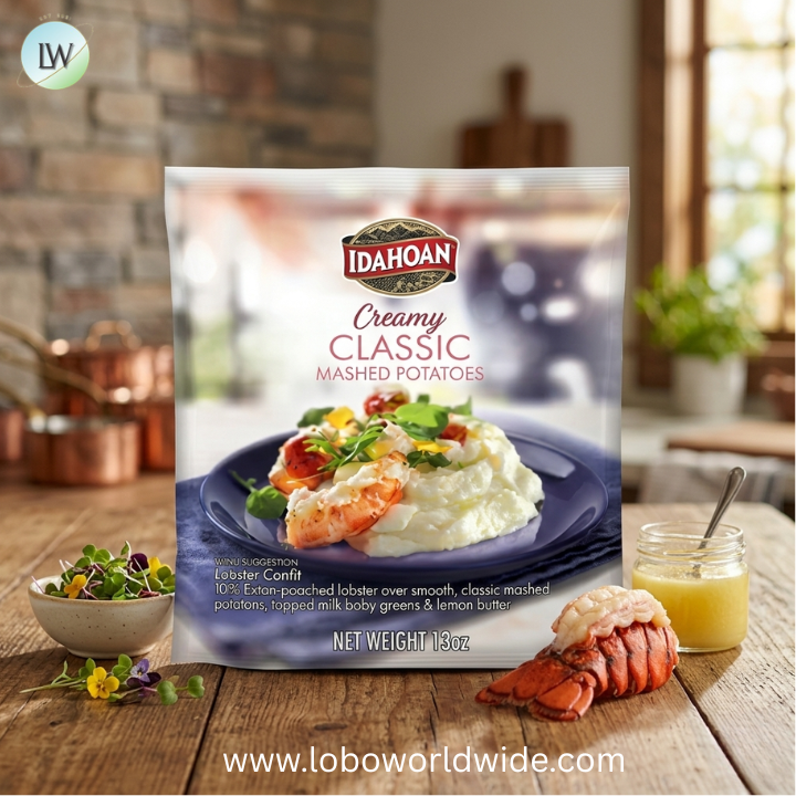 Idahoan Real Mashed Potatoes, 13 Ounce -- 24 per case