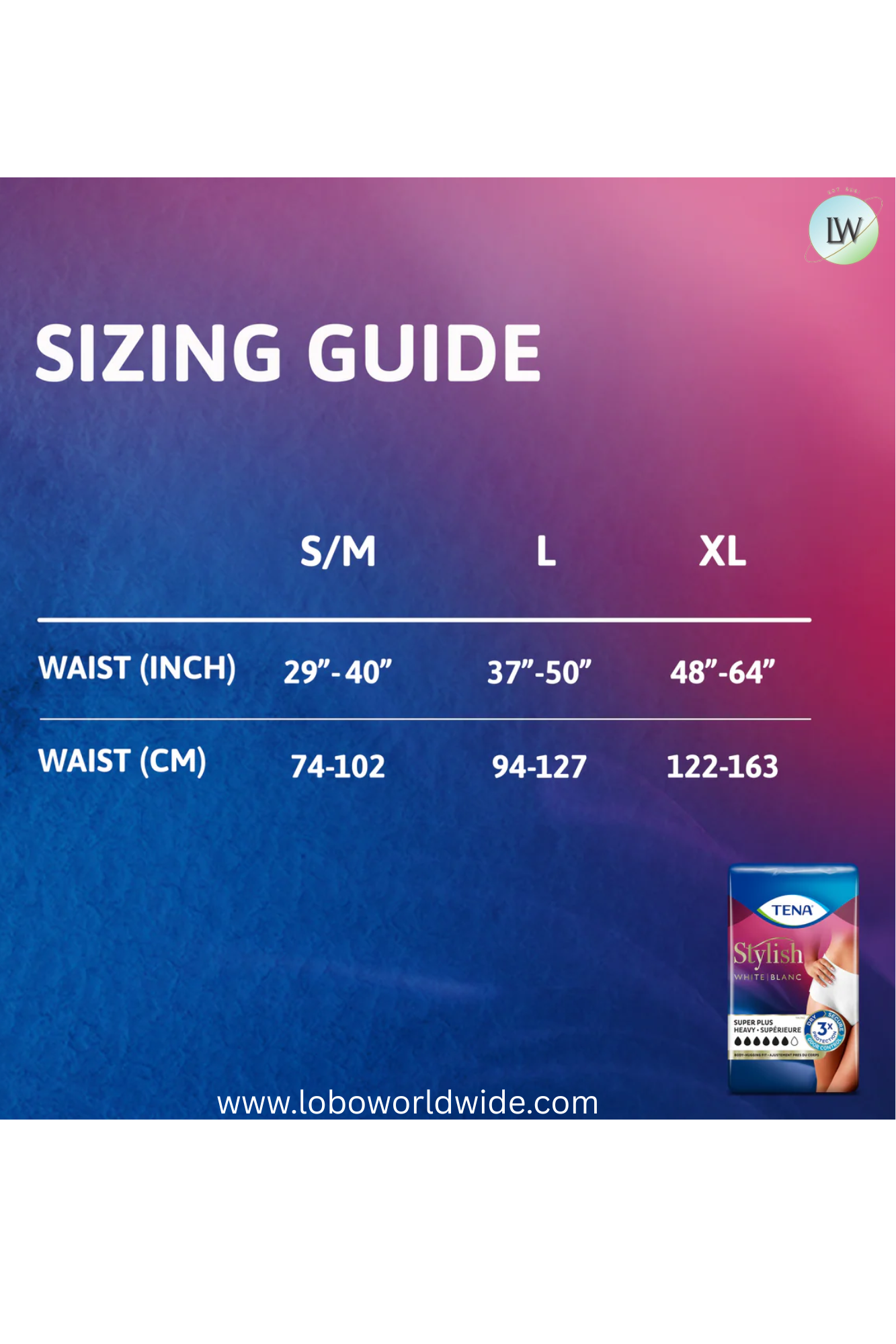 TENA Stylish Super Plus Heavy Underwear