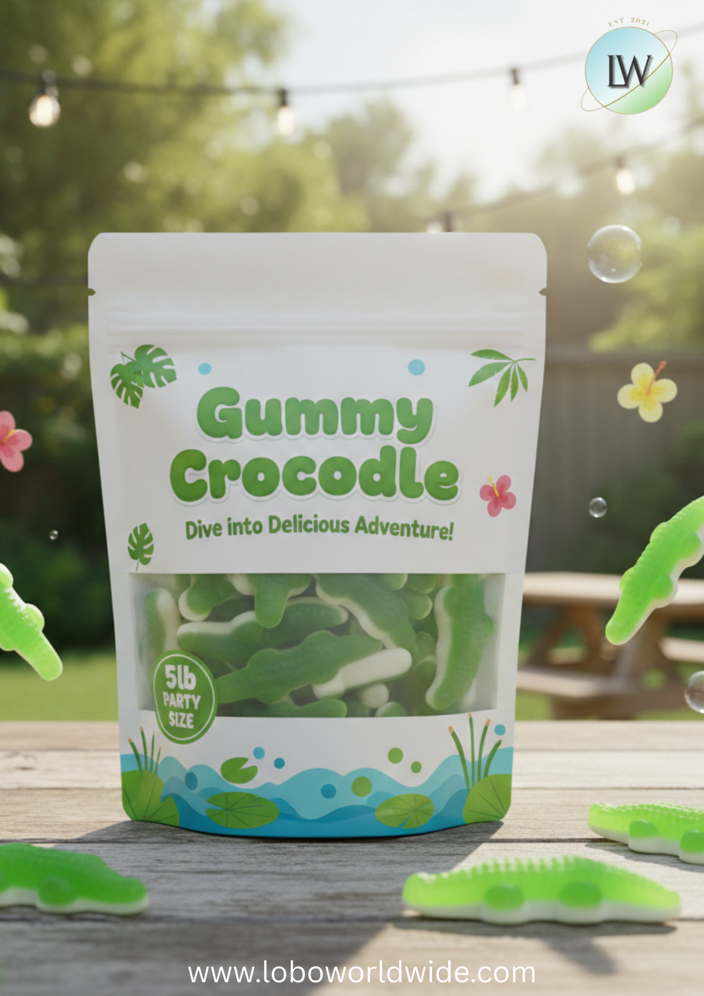 Gummy Crocodile(Various Sizes)