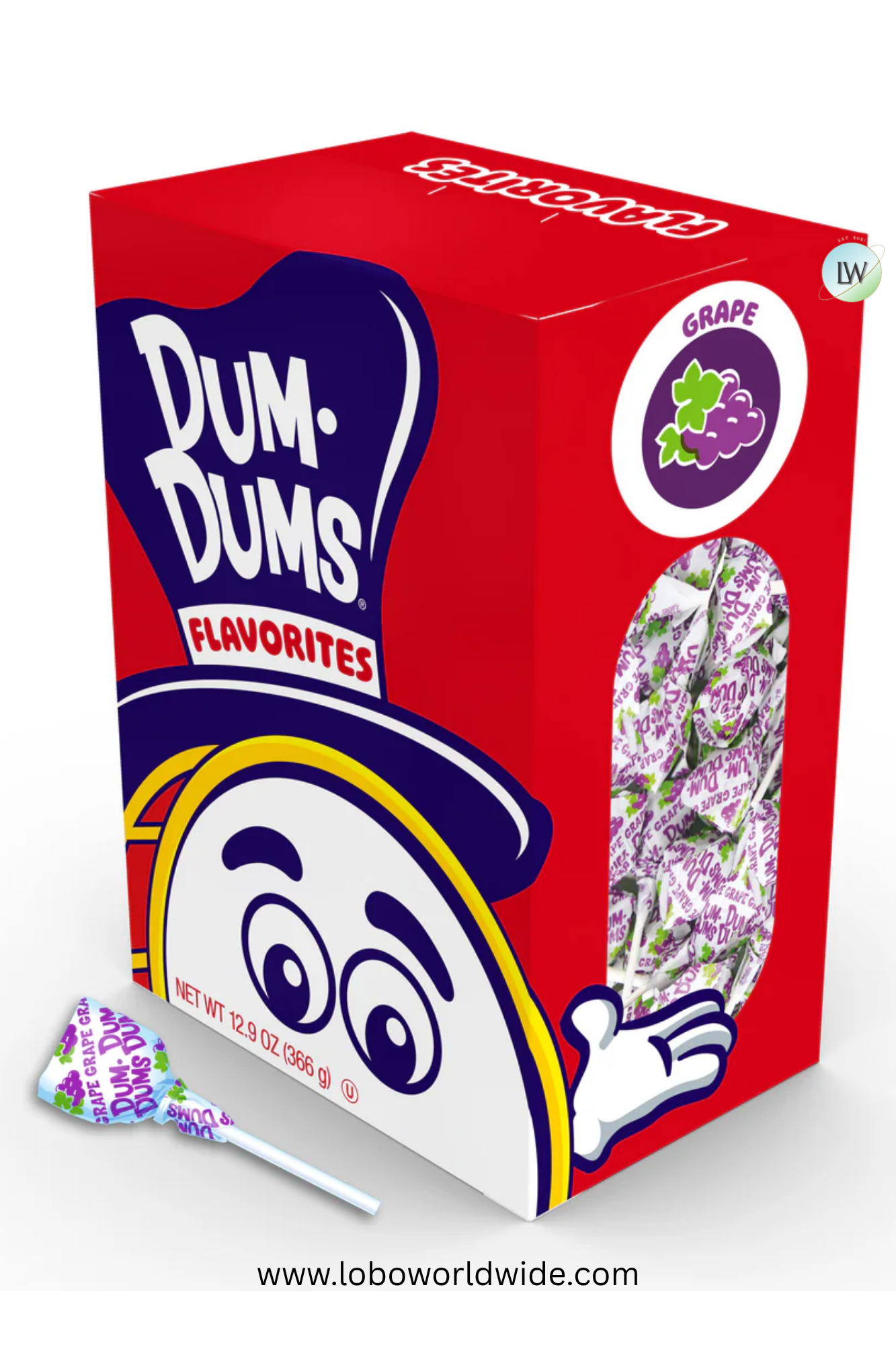 Dum Dums Lollipops, 50 ct.