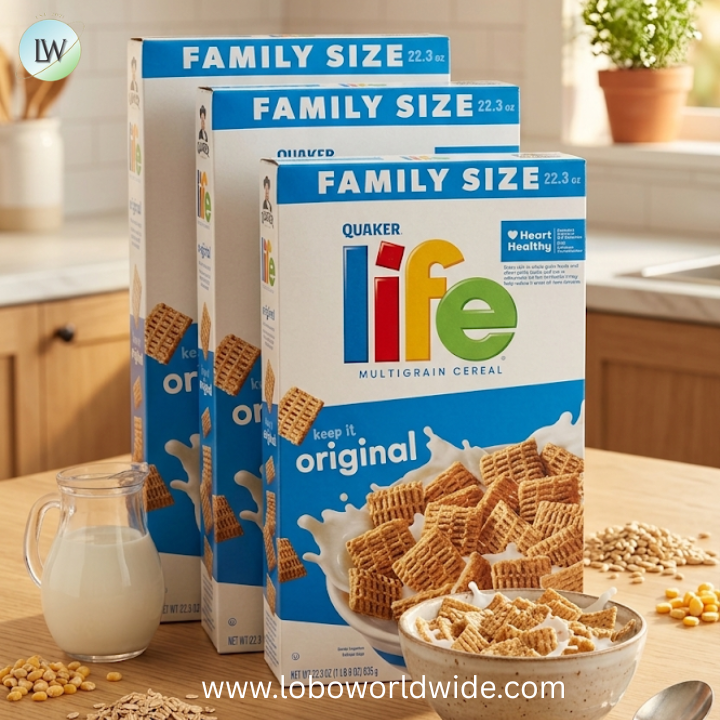 Quaker Life Original Cereal 22.3OZ Box