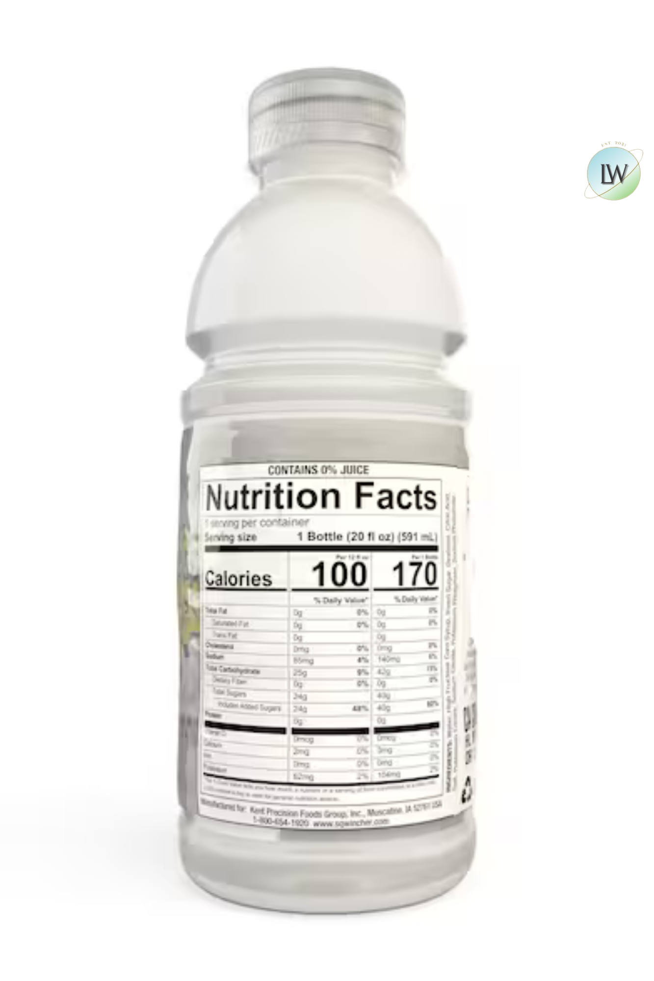 Sqwincher Sports Drink, Regular, 20 oz ready to drink,PK24(Various Flavours)