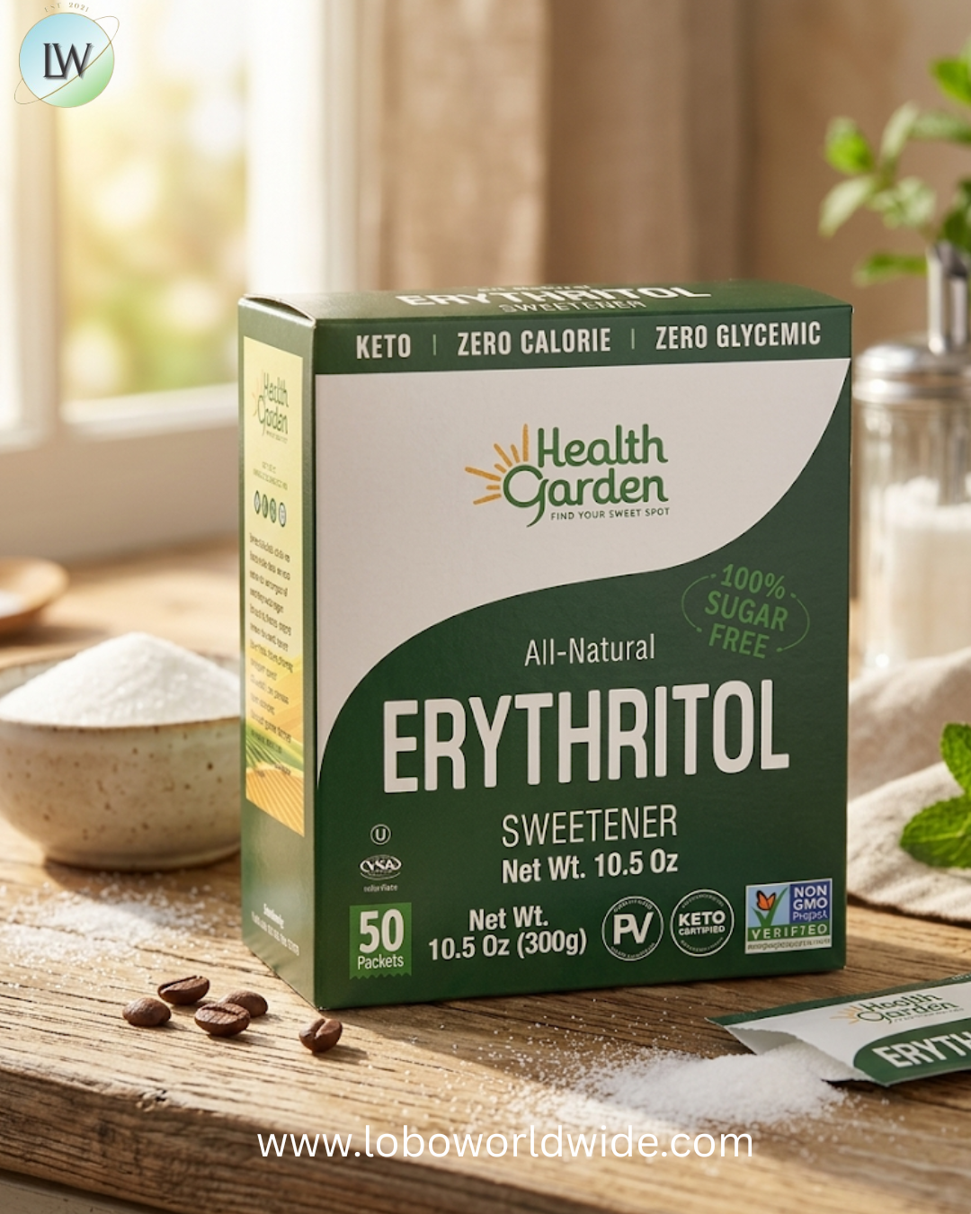 Erythritol 50 Packet Box
