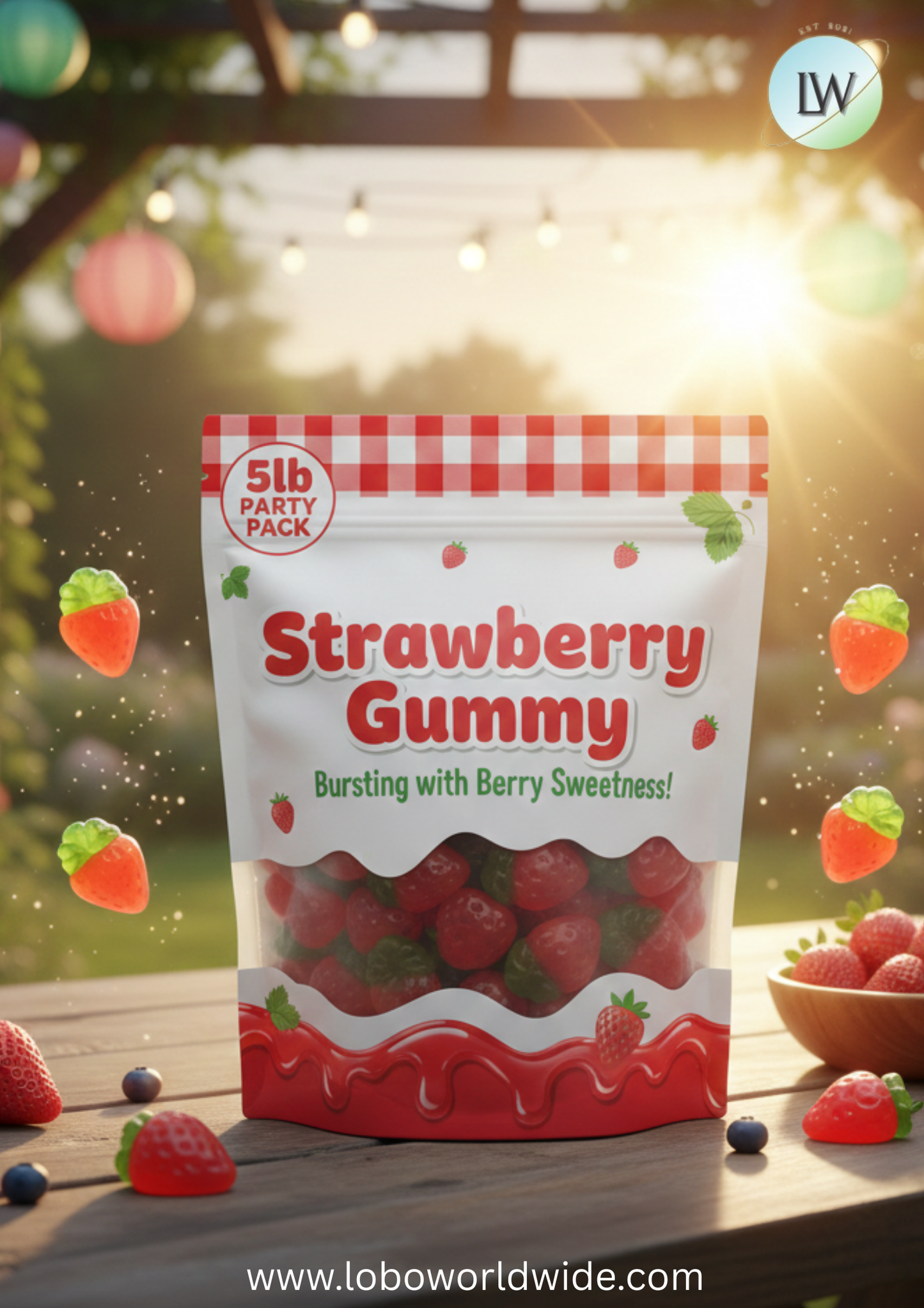 Strawberry Gummy(Various Sizes)