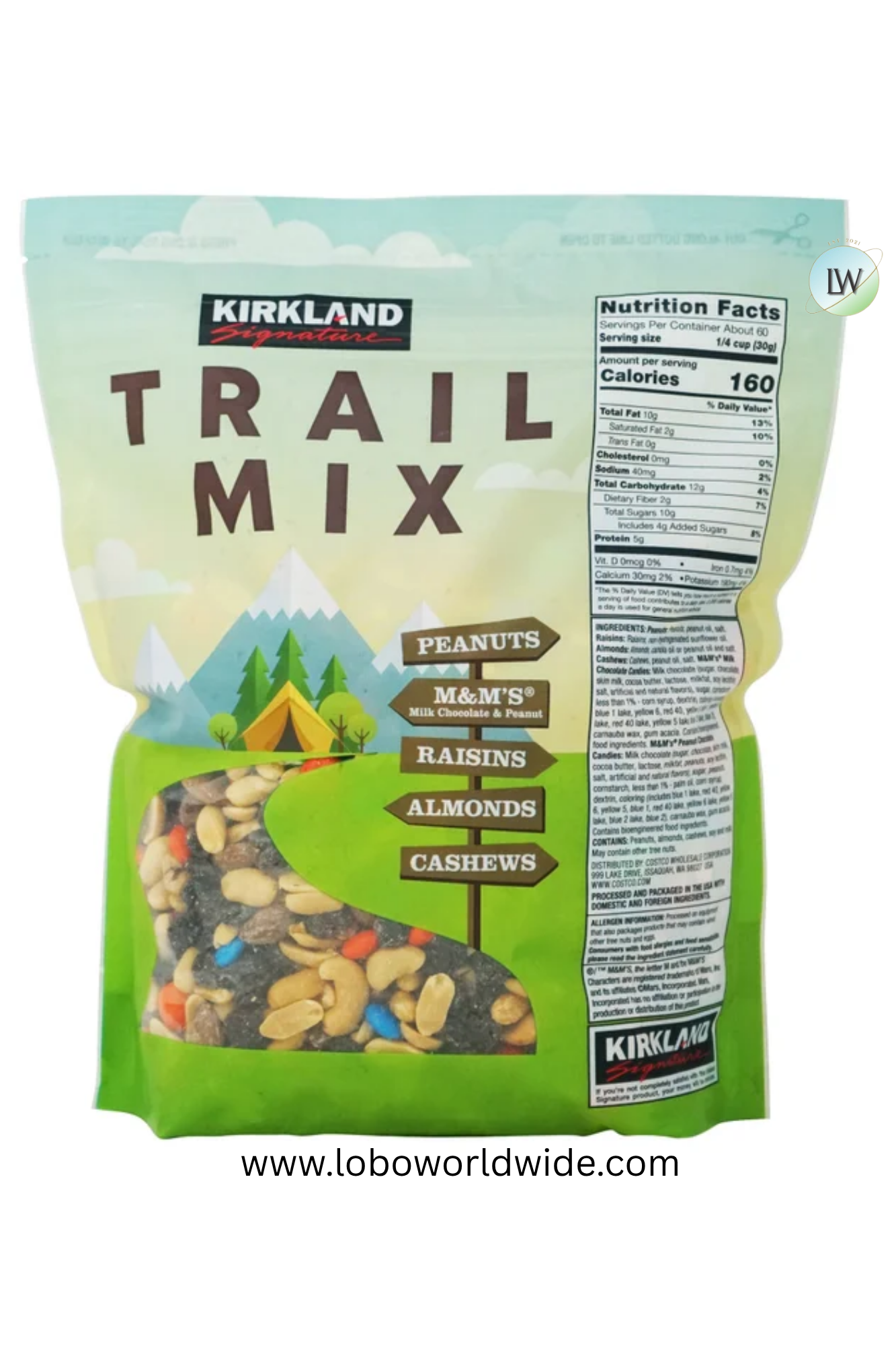 Kirkland Signature Trail Mix, 4 lbs