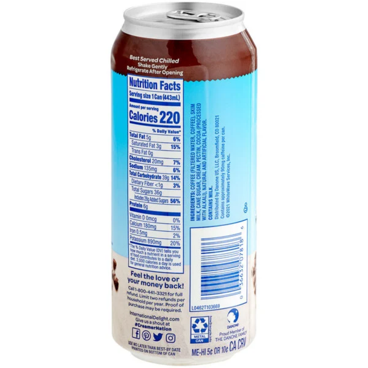 International Delight Coffee 15 fl. oz. - 12/Case