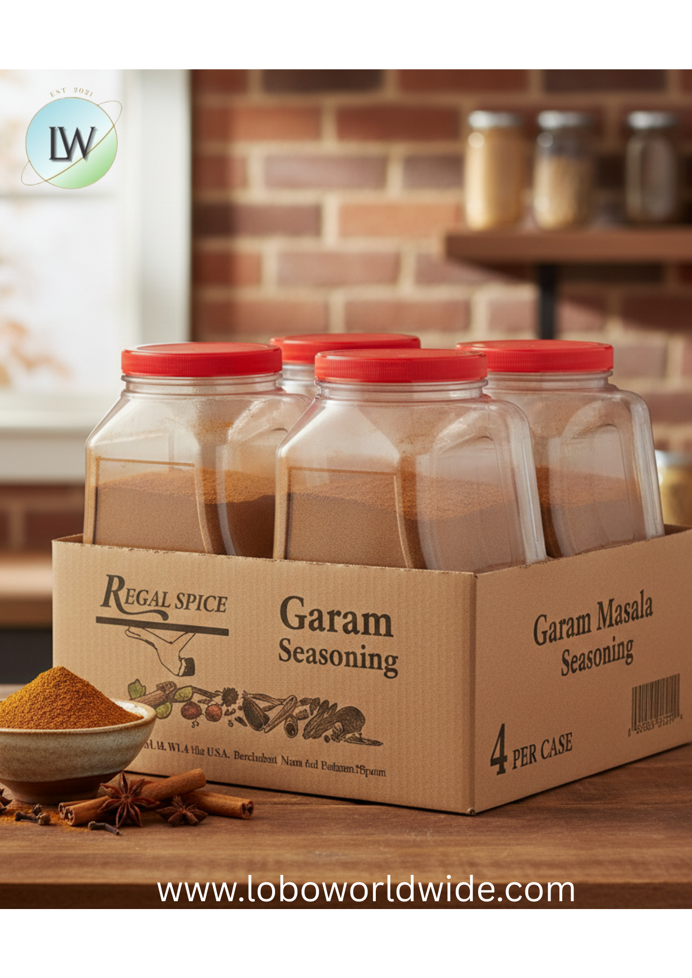 Regal Garam Masala- 4.5 lb- 4/case