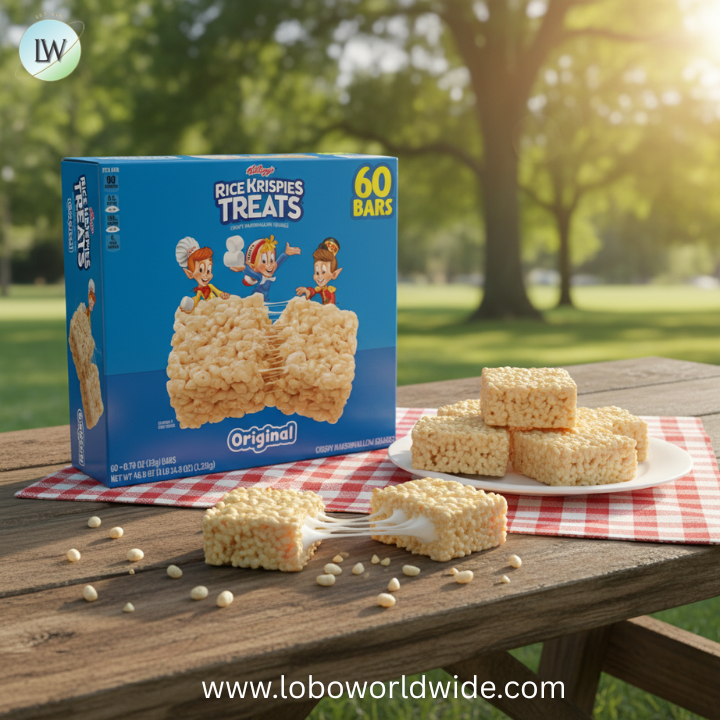 Kellogg's Rice Krispies Treats, 0.78 oz, 60-count