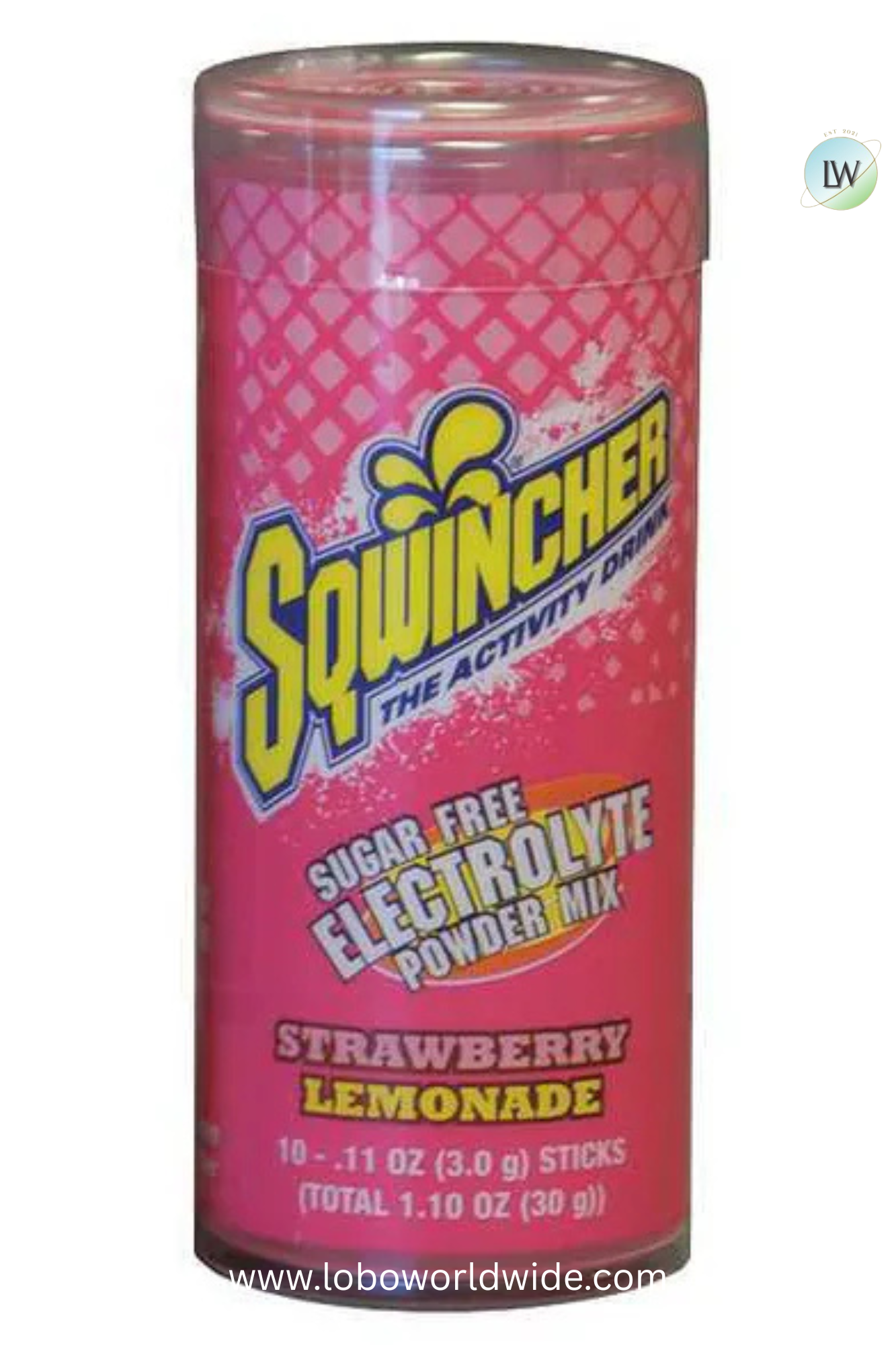 Sqwincher Qwik Stik(TM) Sugar Free Drink Mix Powder 20 oz Yield Per 0.11 oz Unit,Pk10(Various Flavours)