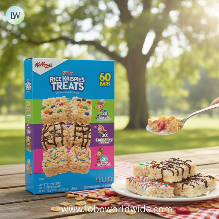 Kellogg's Rice Krispies Treats, Variety Pack, 60-count