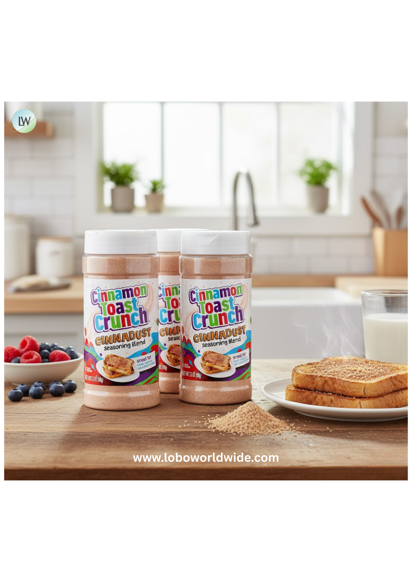 Cinnamon Toast Crunch Cinnadust Seasoning, 3.5 Ounce