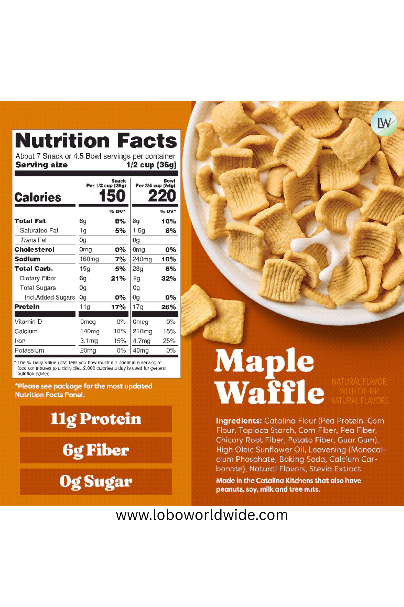 Catalina Crunch Protein Cereal, 8 oz