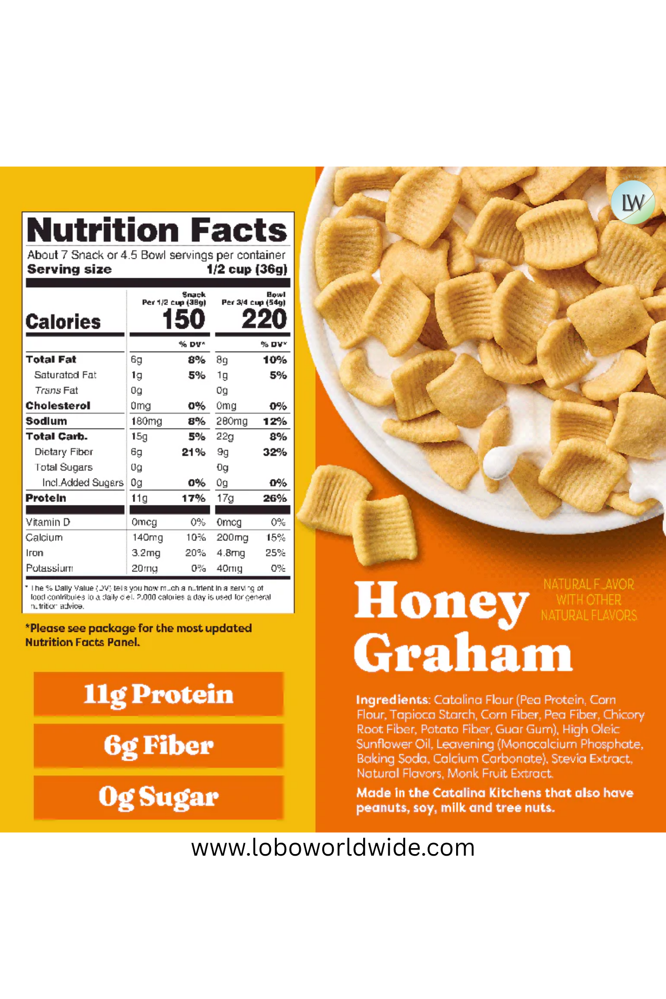 Catalina Crunch Protein Cereal, 9 oz