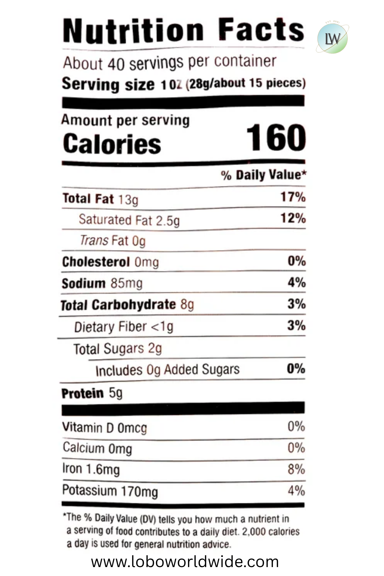 Kirkland Signature Fancy Whole Cashews, 2.5 lbs