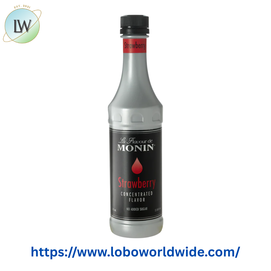 Monin Strawberry Concentrated Flavor 375 mL