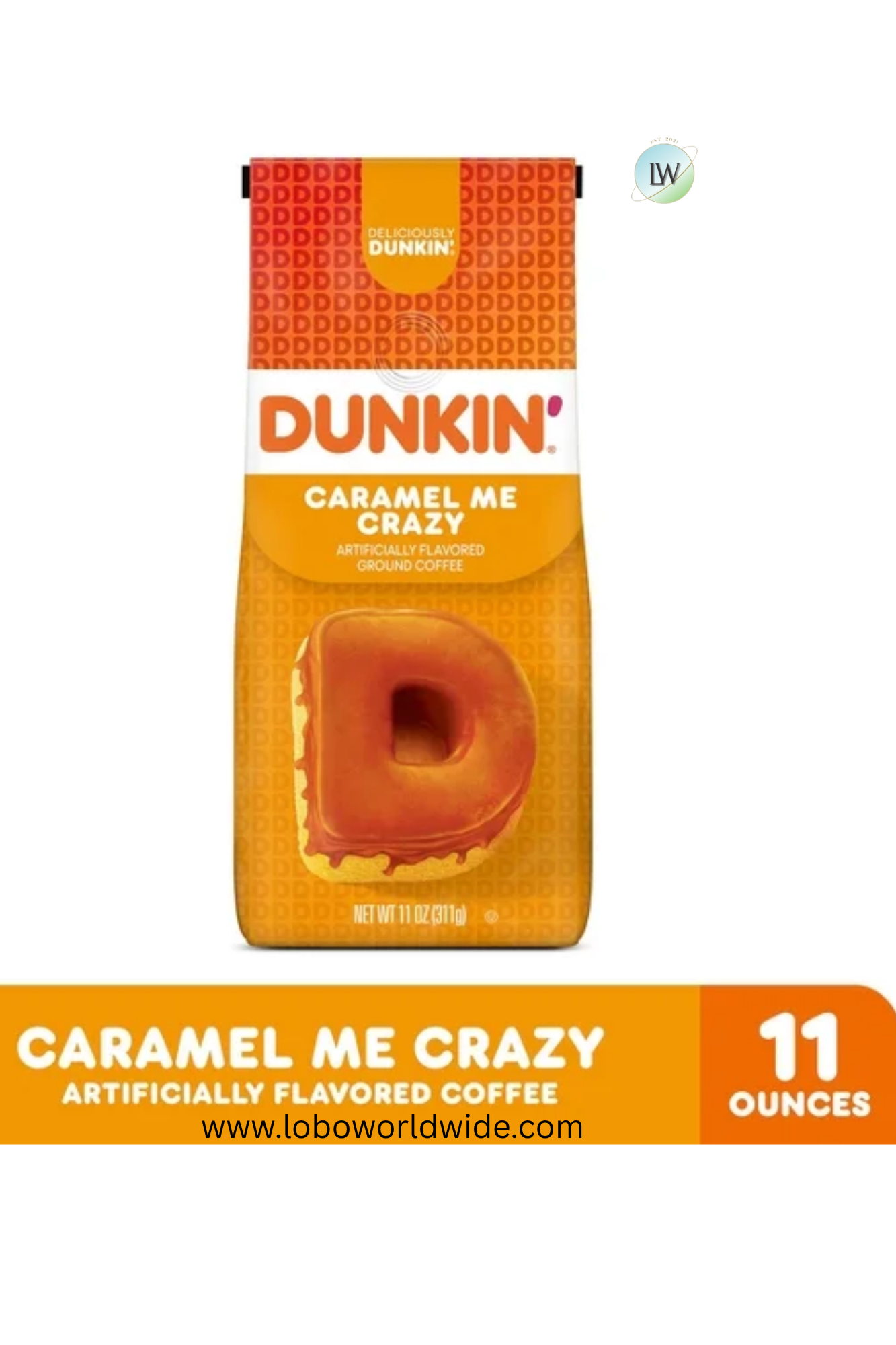 Dunkin’ Ground Coffee, 11 oz.