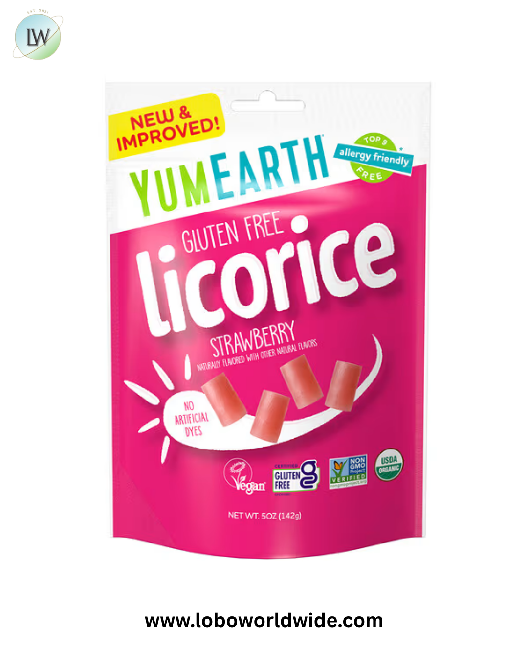YumEarth, Gluten Free Licorice, 5 oz (142 g)