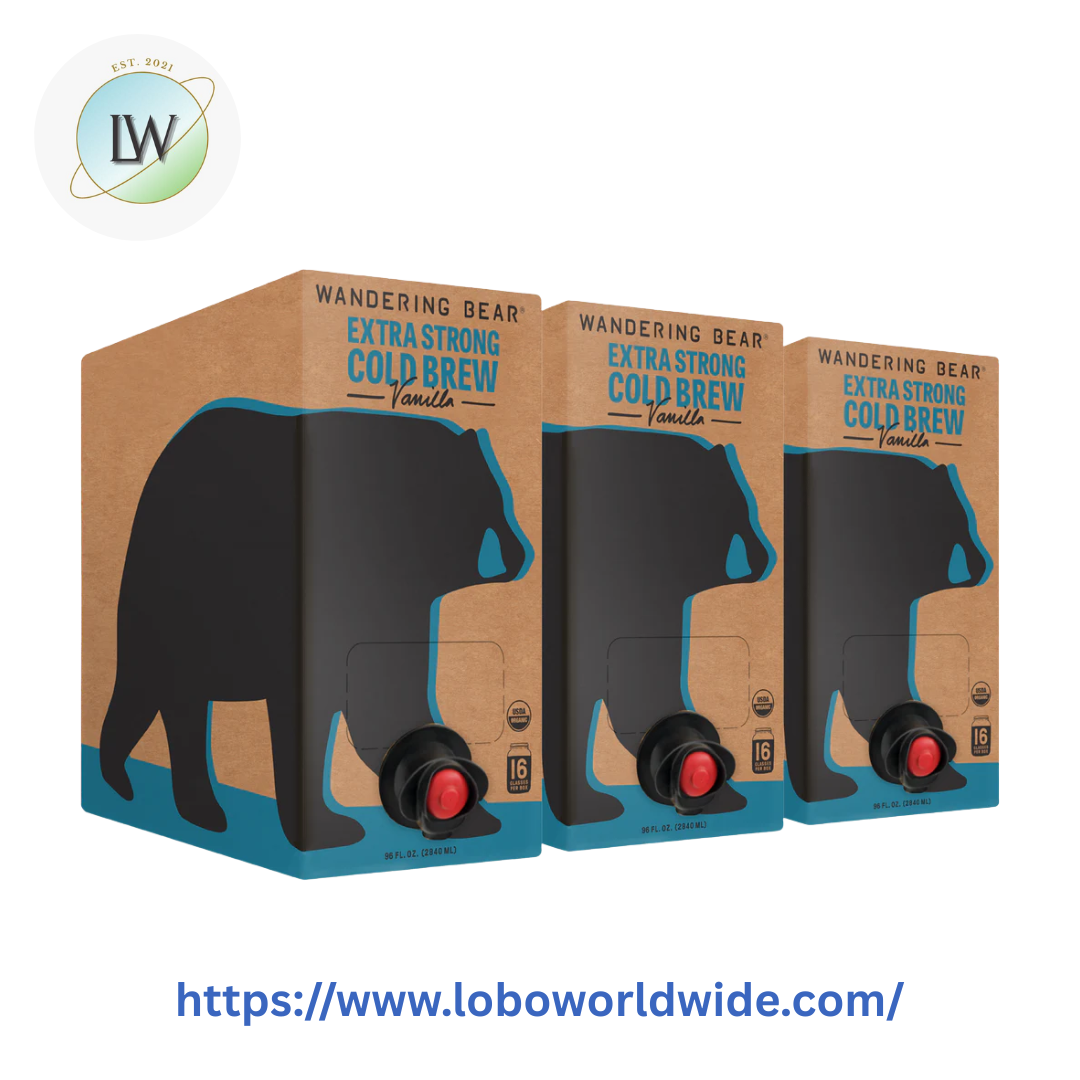 Wandering Bear Bag in Box Organic Vanilla Cold Brew Coffee