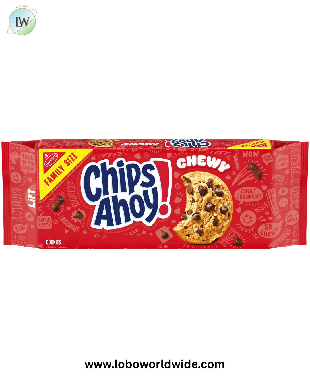 CHIPS AHOY! Chewy Chocolate Chip Cookies, Family Size, 19.5 oz