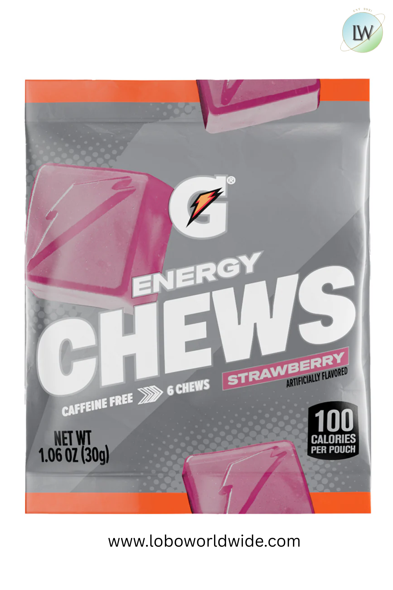 Gatorade Energy Chews,(Various Flavours)