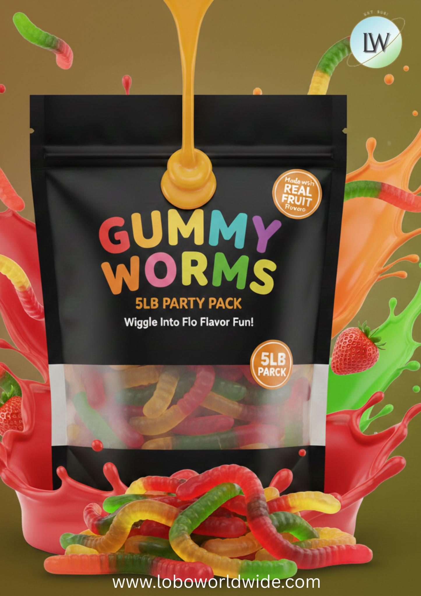 Gummy Worms(Various Sizes)