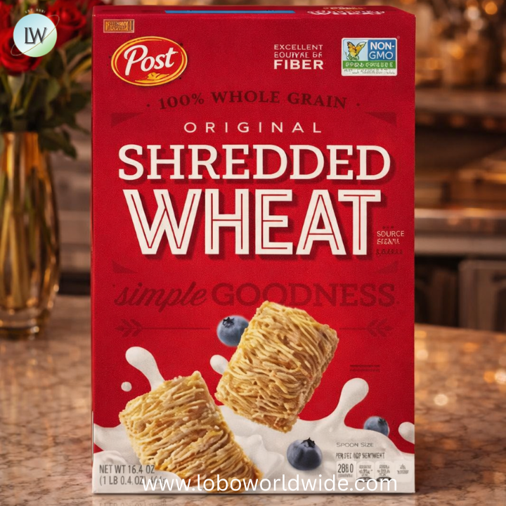 Post Spoon Size Shredded Wheat Cereal, 16.4 Ounce -- 6 per case.