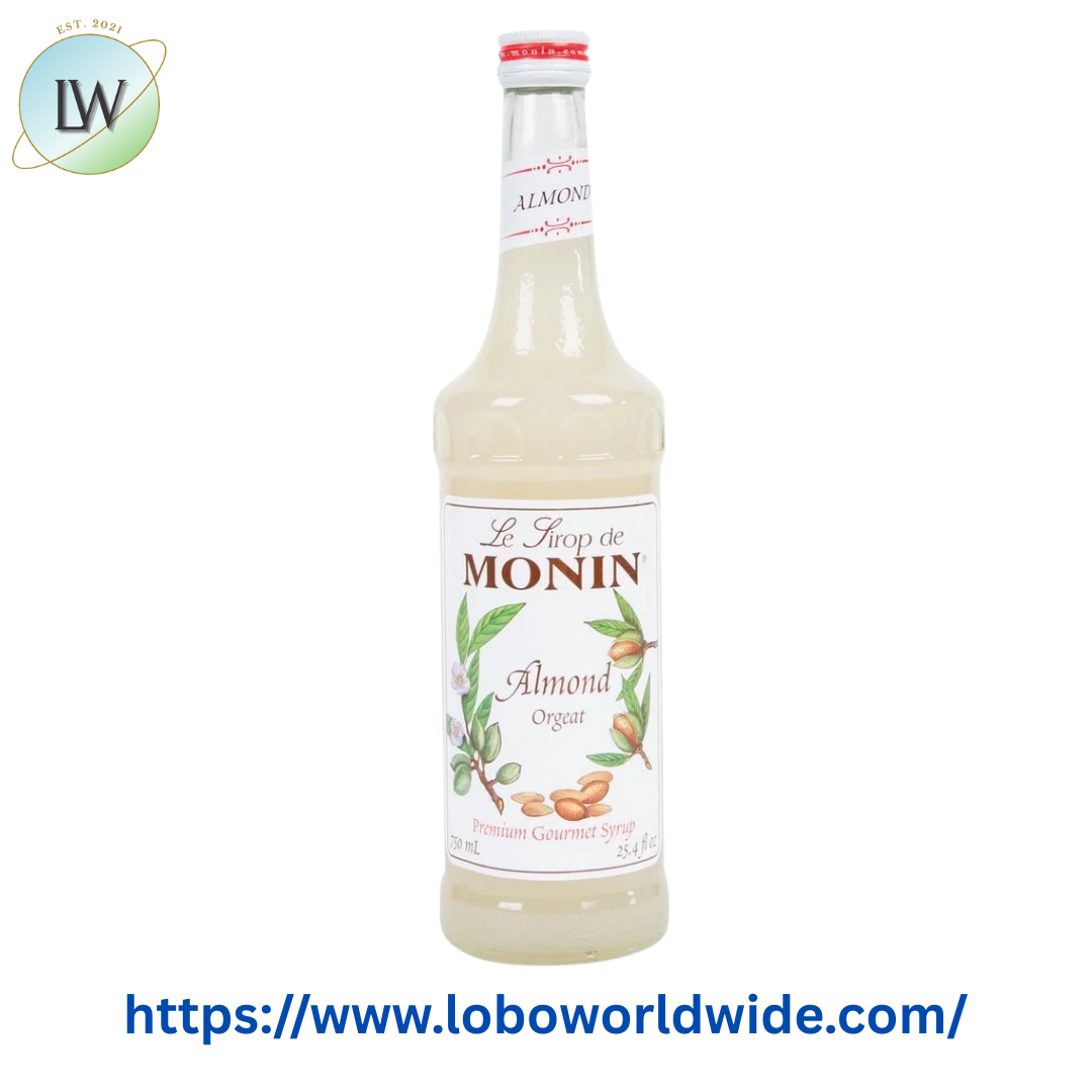 Monin Premium Almond (Orgeat) Flavoring Syrup 750 mL