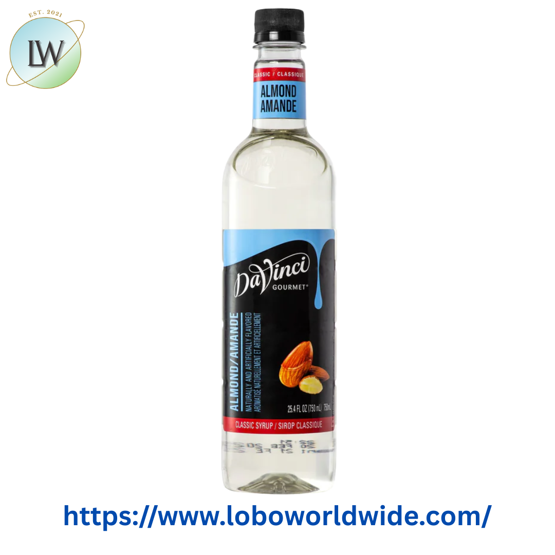 DaVinci Gourmet Classic Almond Flavoring Syrup 750 mL