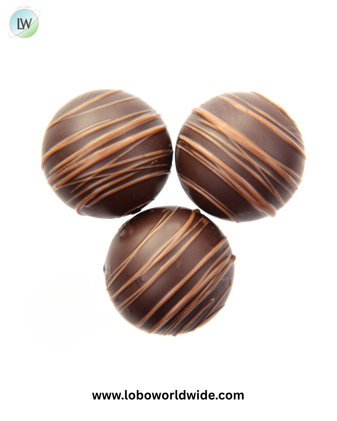 Amaretto Dessert Truffles Dark Chocolate Birnn - 24ct