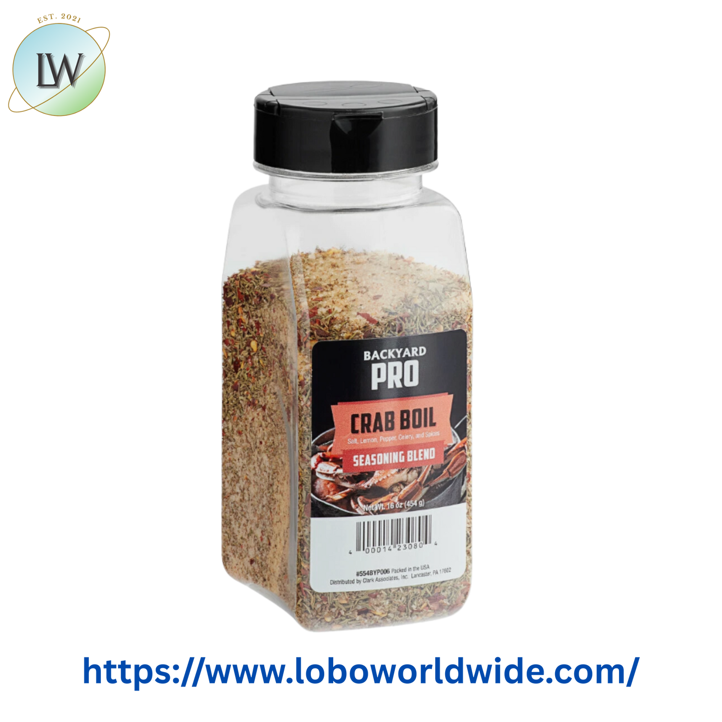 Backyard Pro Crab Boil Seasoning Blend - 16 oz.