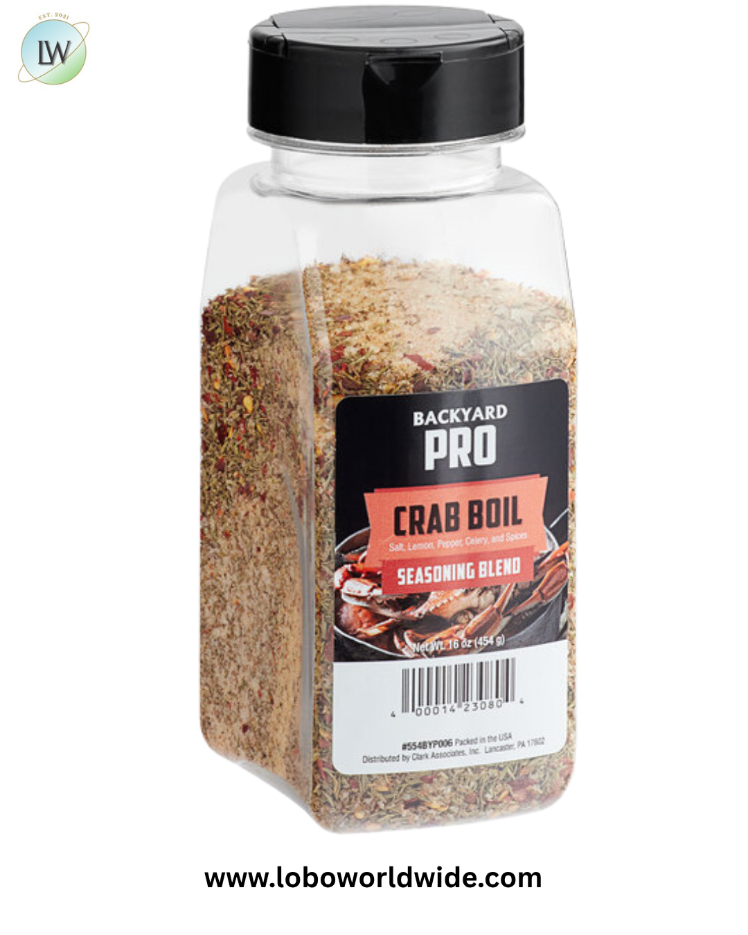 Backyard Pro Crab Boil Seasoning Blend - 16 oz.