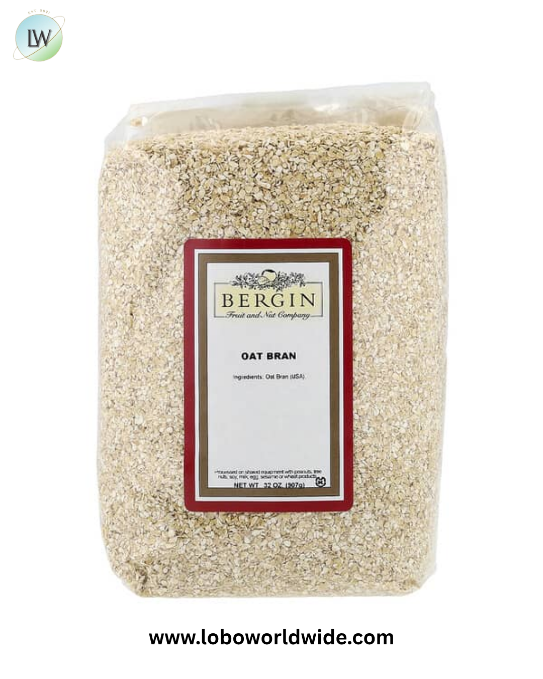 Bergin Fruit and Nut Company, Oat Bran, 32 oz (907 g)