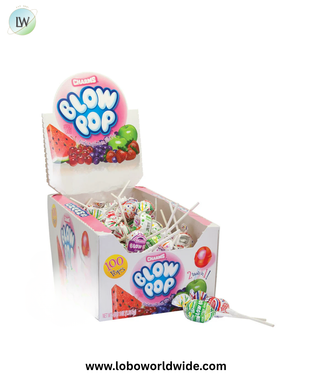 Blow Pops from Charms Candy - 100ct