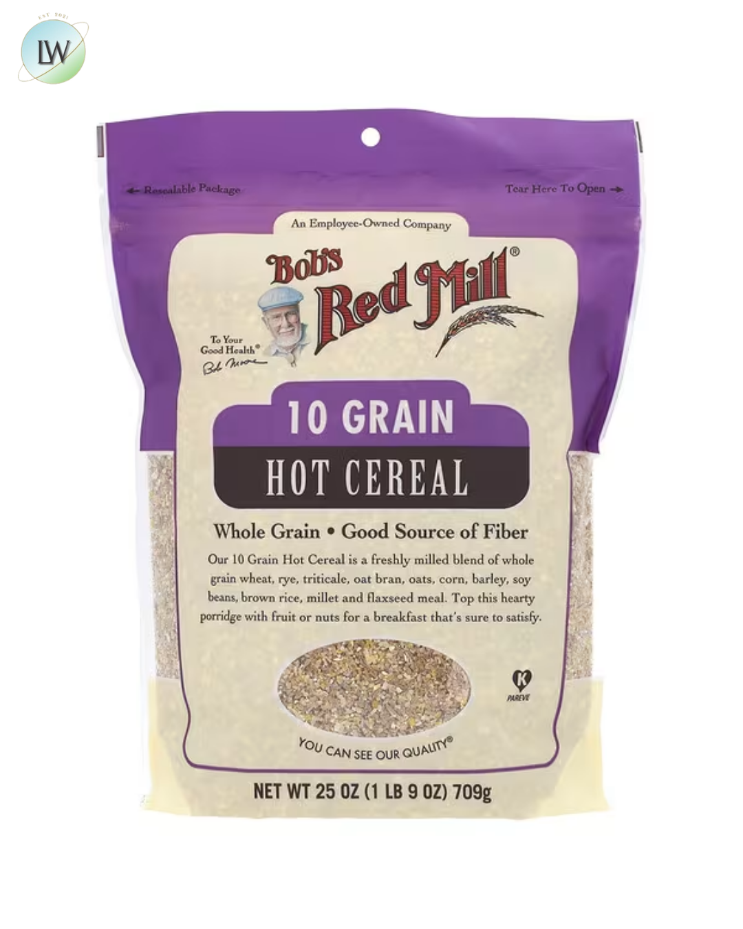 Bob's Red Mill, 10 Grain Hot Cereal, Whole Grain, 25 oz (709 g)