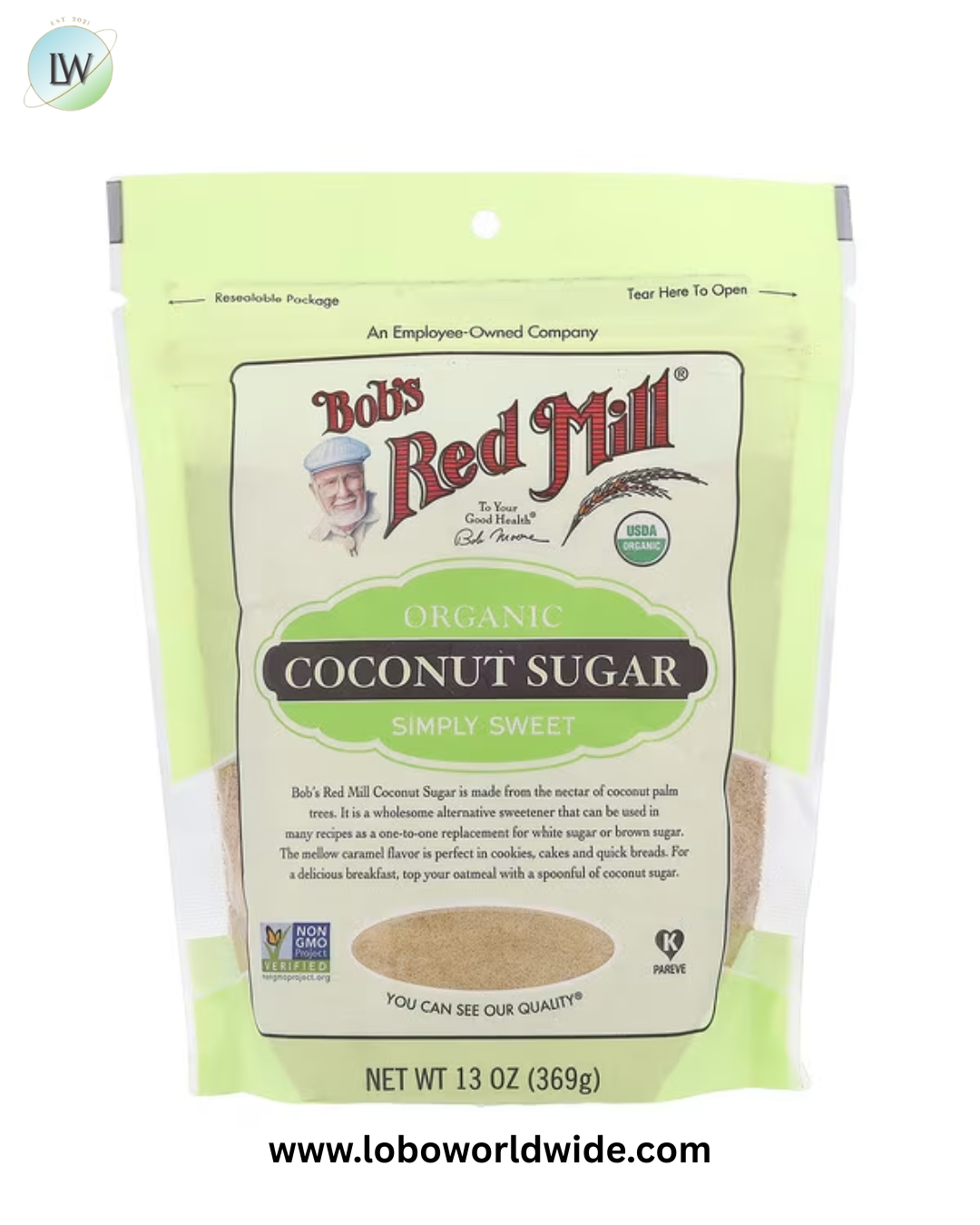 Bob's Red Mill, Organic Coconut Sugar, 13 oz (369 g)
