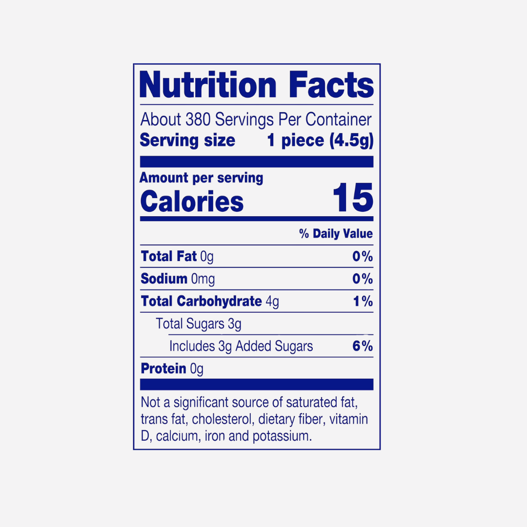 Dubble Bubble Bubble Gum, 380 pcs.