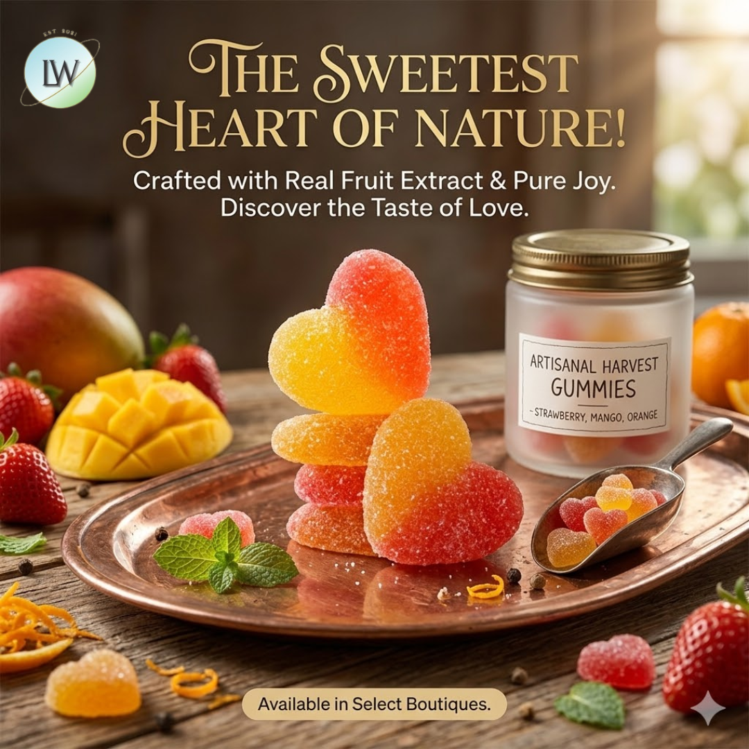 Sour Gummi Peach Hearts - 5lb