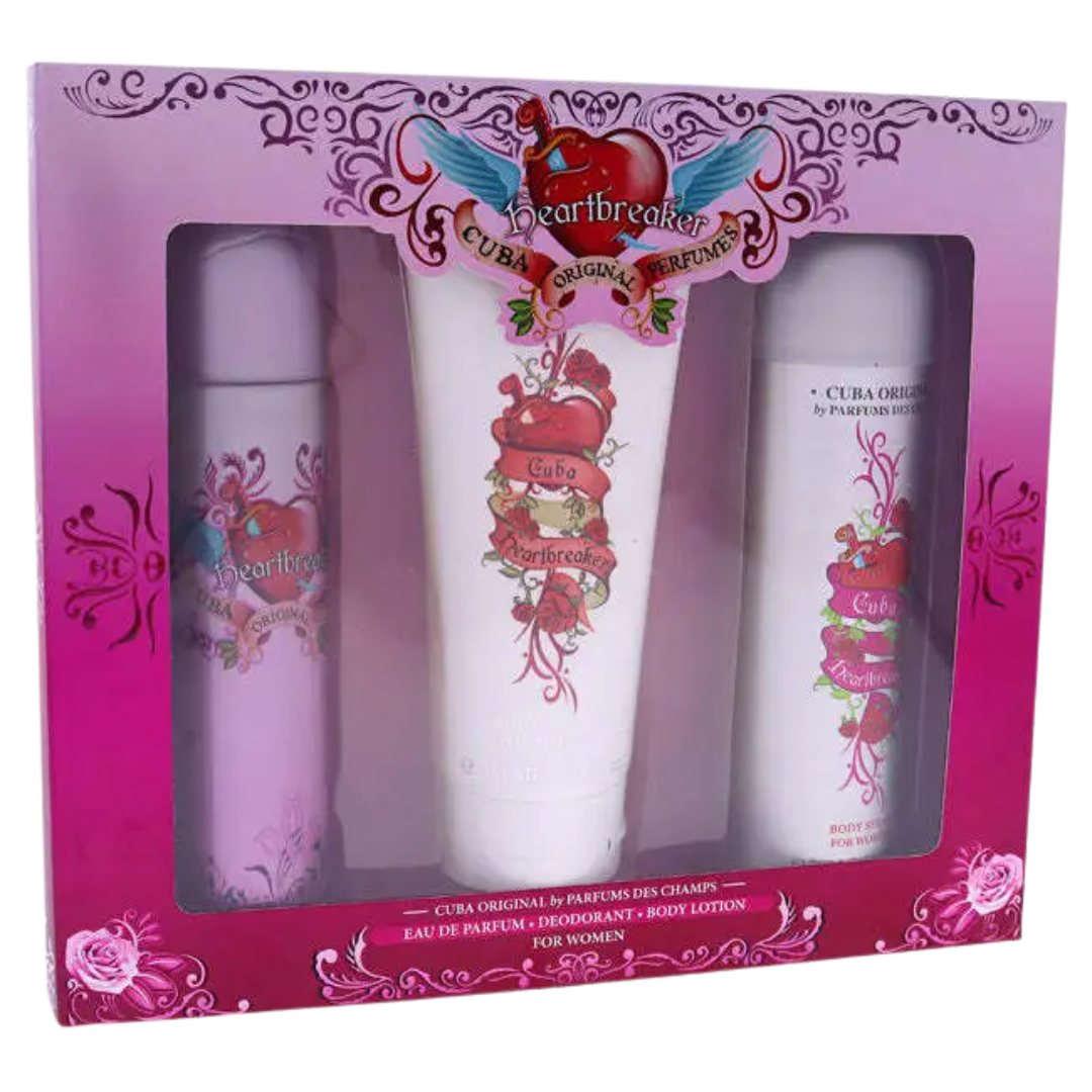 Cuba Heartbreaker Gift Set For Women