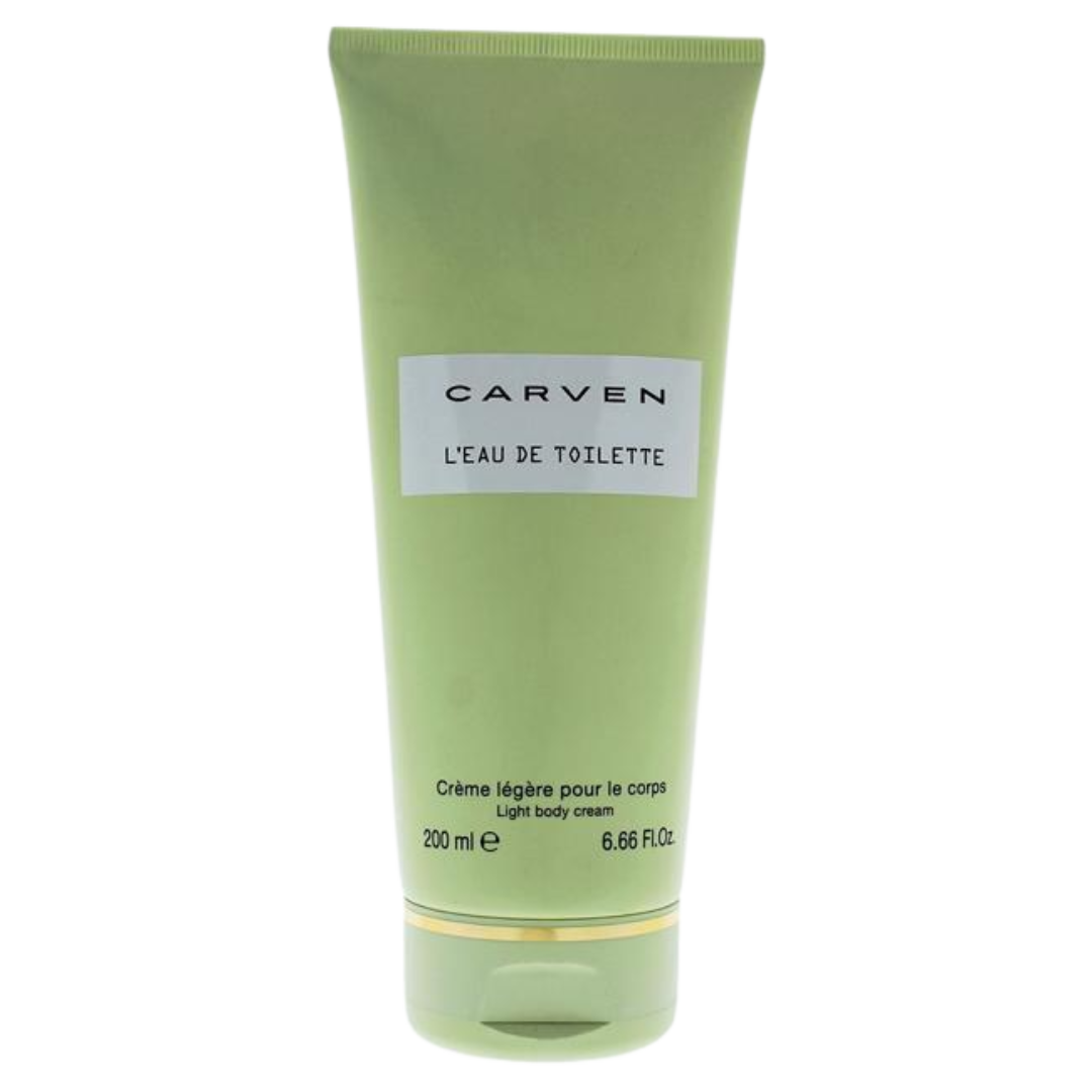 Carven Leau De Toilette Light Body Cream by Carven for Women - 6.66 oz Cream Beauty
