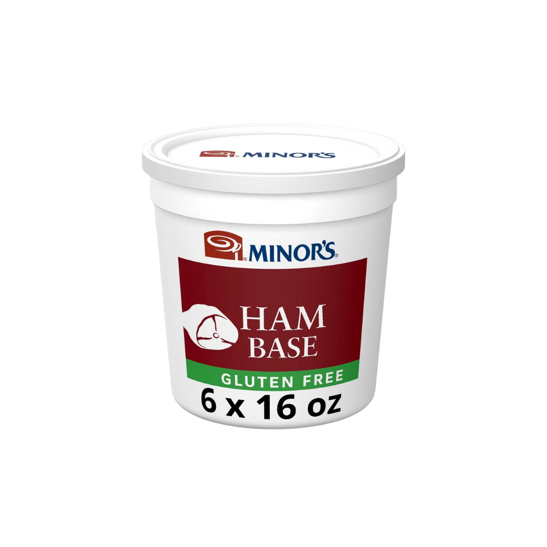 Minor's 1 lb. Gluten-Free Ham Base - 6/Case
