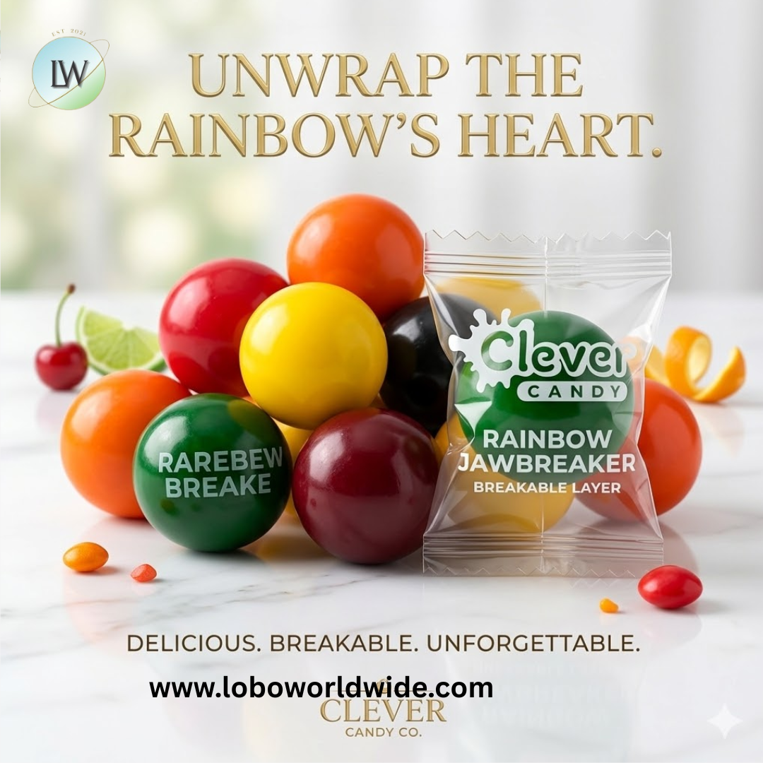 Rainbow Jawbreakers Jaw Busters - 10lb