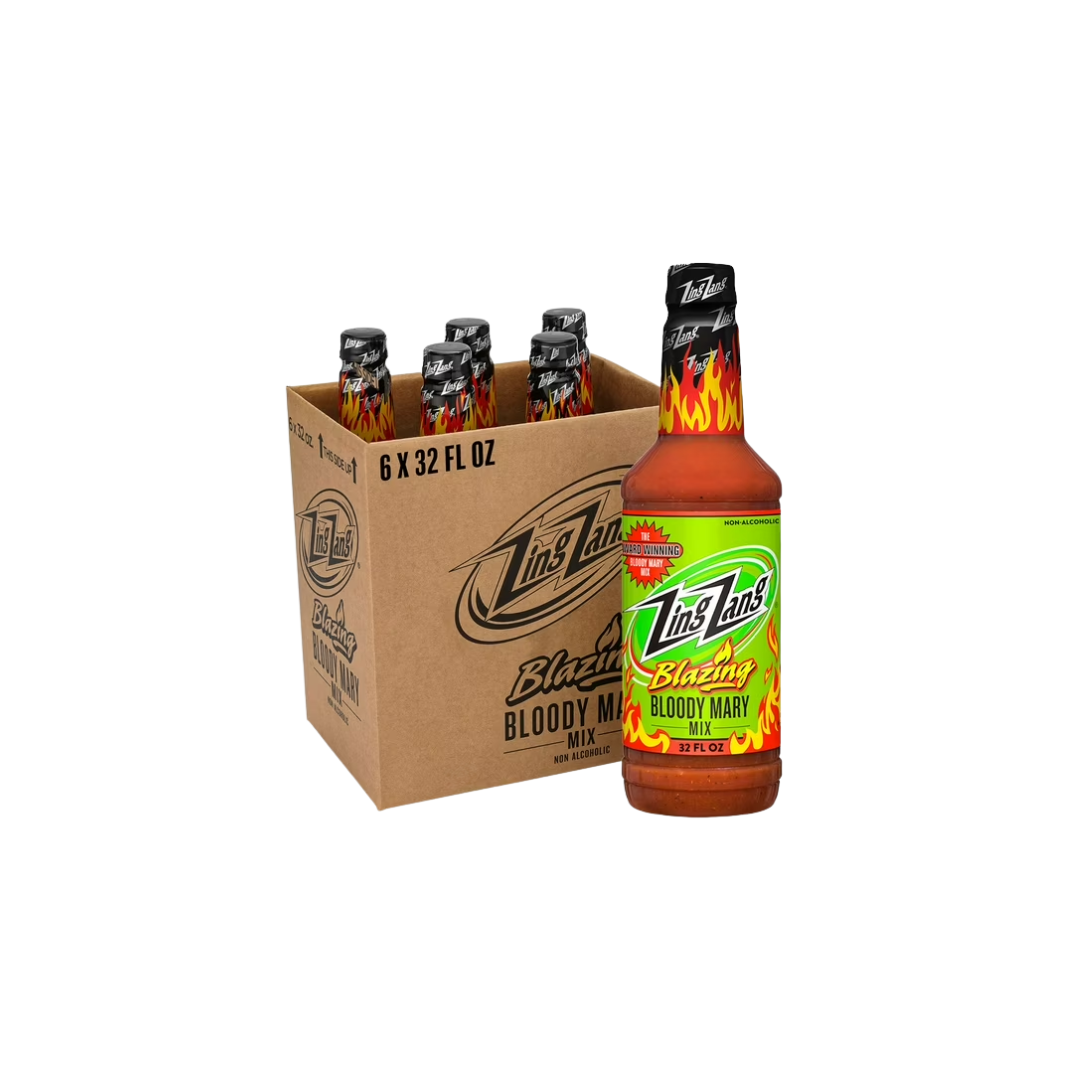 Zing Zang Blazing Bloody Mary Mix 32 fl. oz. bottle, 6 pk.