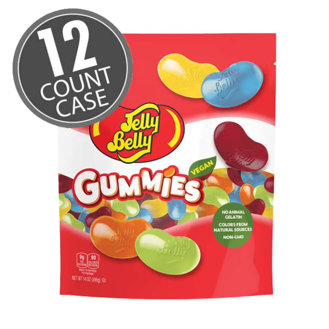Jelly Belly Assorted Gummies 14 oz Pouch Bag