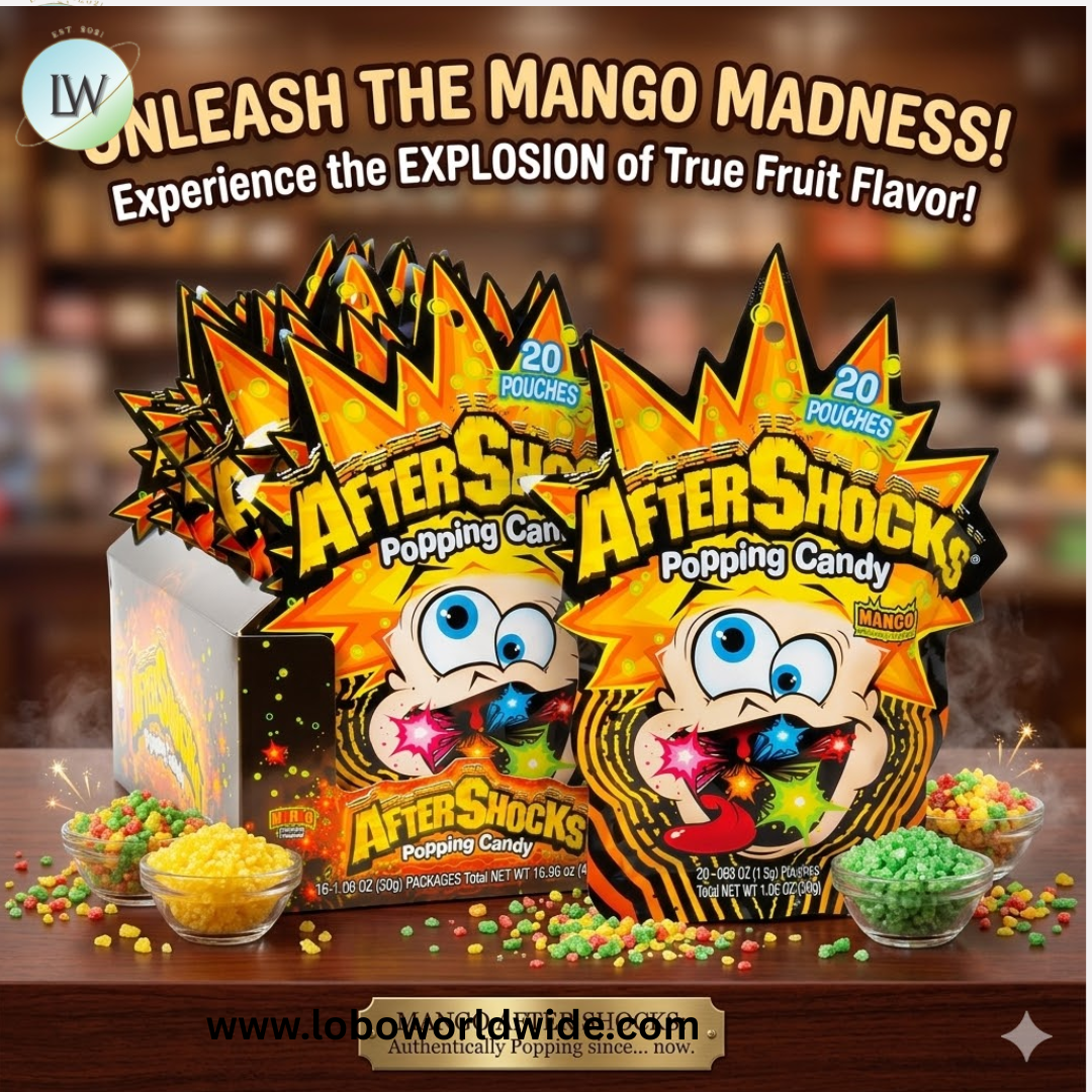Aftershocks Mango Popping Candy - 16ct