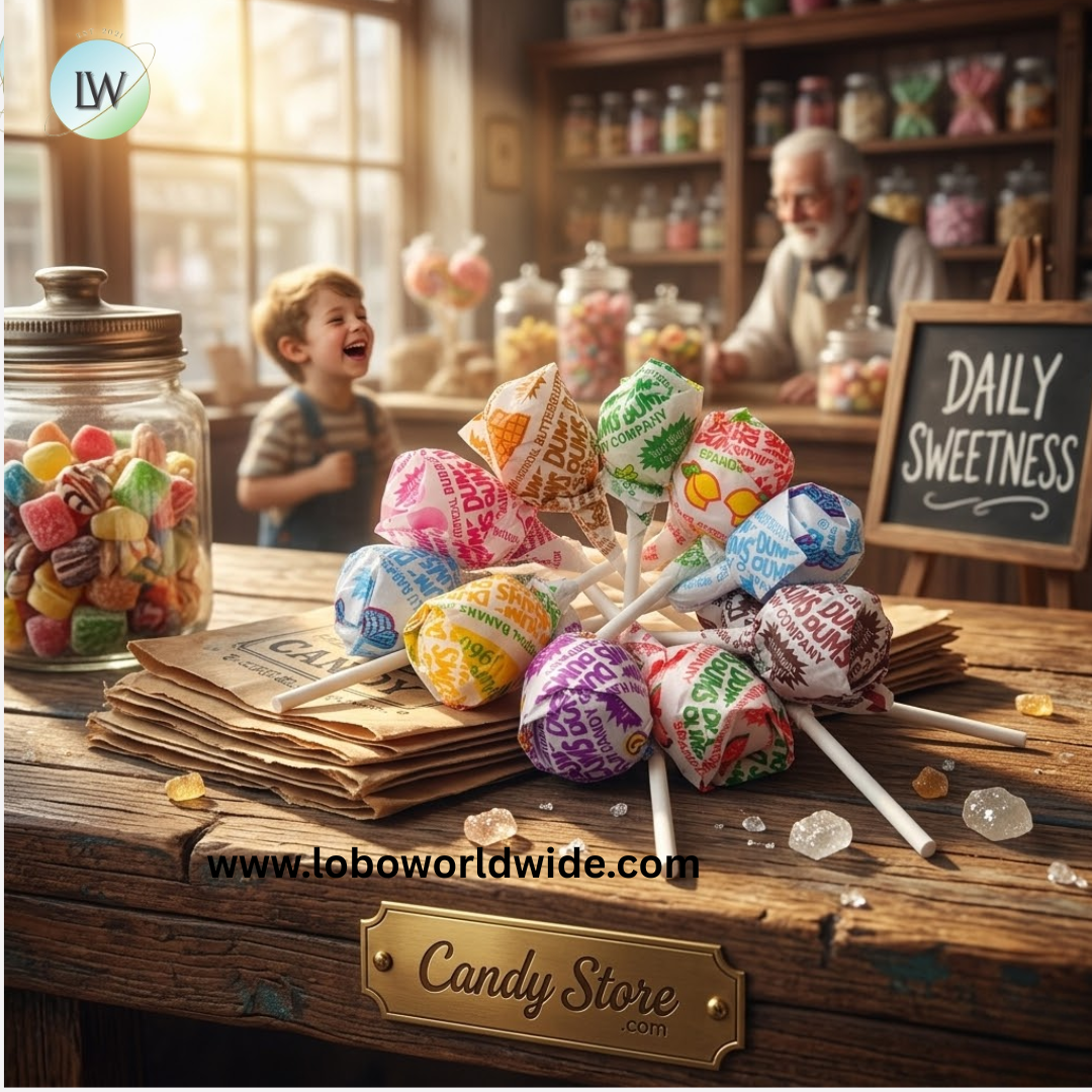 Dum Dums Pops Candy - 10lb Bulk