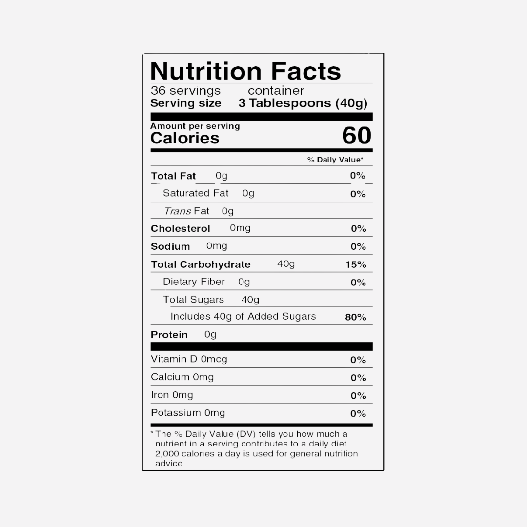 Great Western 1/2 Gallon Carton Orange Cotton Candy Floss Sugar