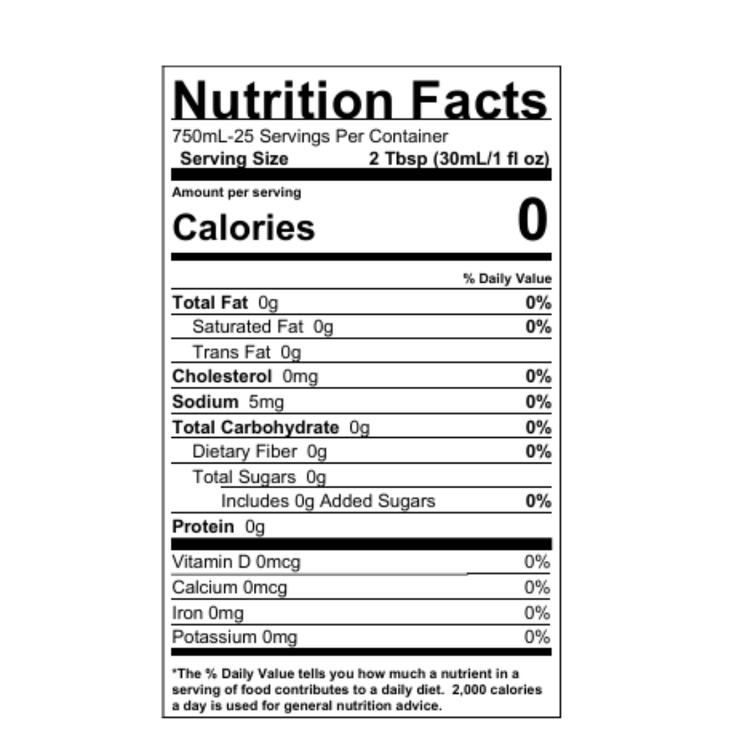 Torani Sugar Free Red Raspberry Flavoring Syrup 750 mL