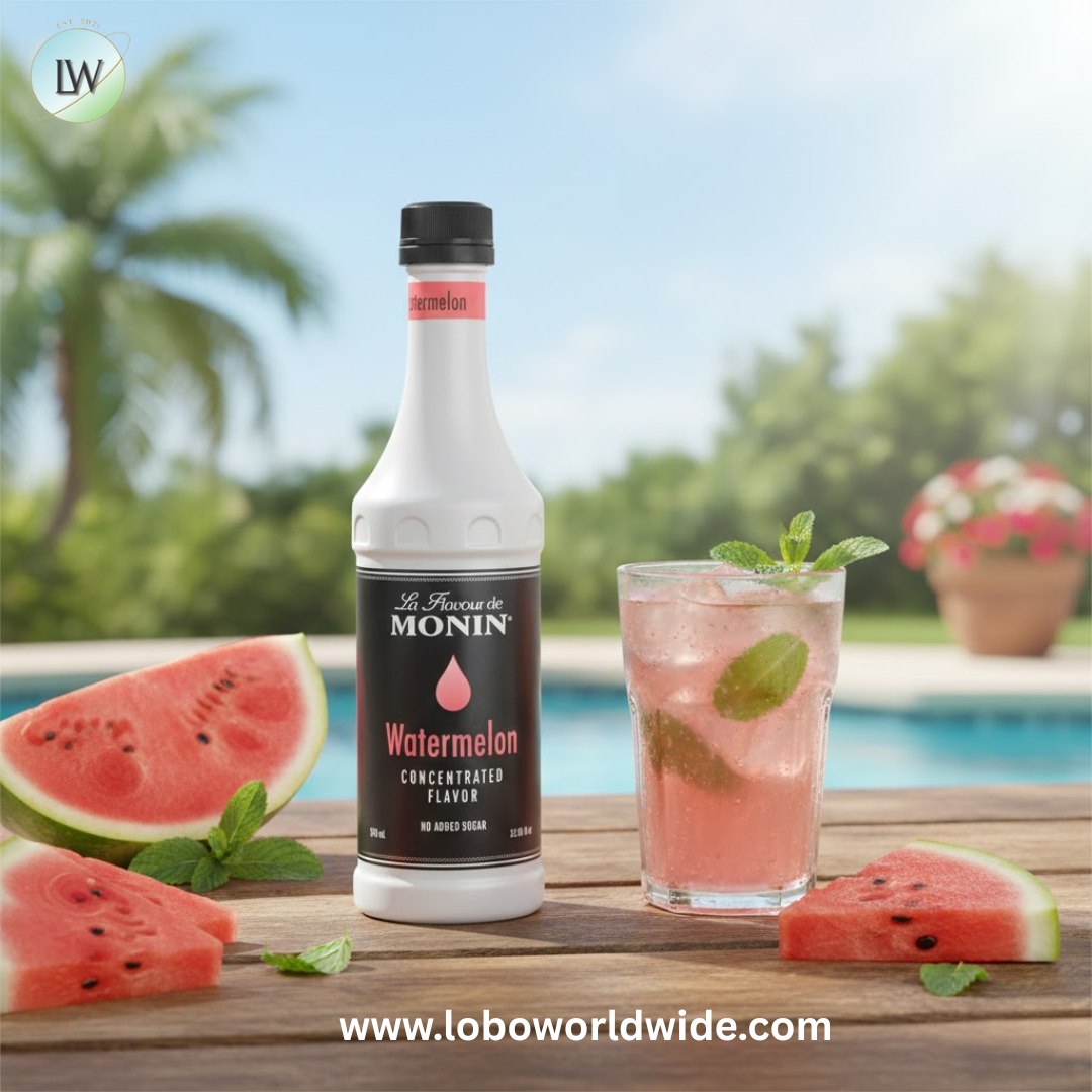 Monin Concentrated Flavor 375 mL - 4/Case (various flavours)