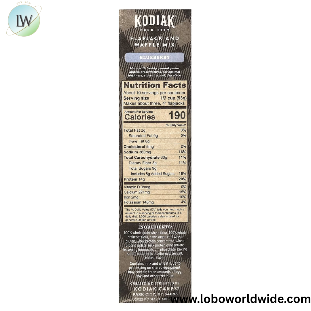 Kodiak Cakes, Power Cakes®, Flapjack & Waffle Mix, 18 oz (510 g)