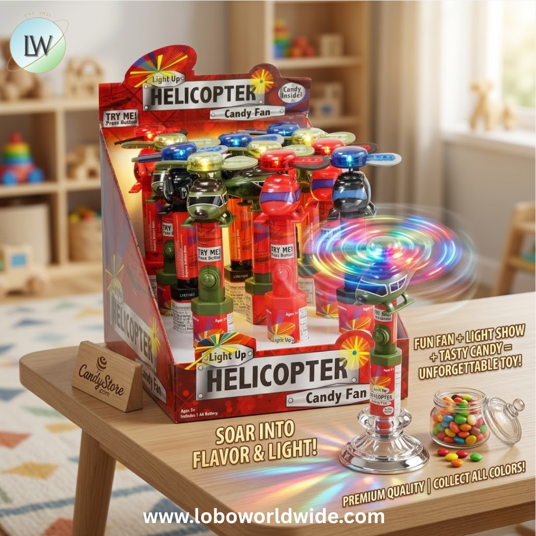 Lite-Up Candy Cool Toys - 12ct